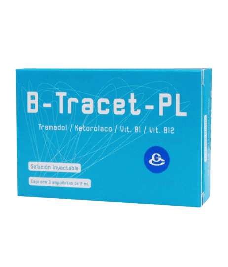 B-Tracet-PL 3 Ampolletas Tramadol Ketorolaco