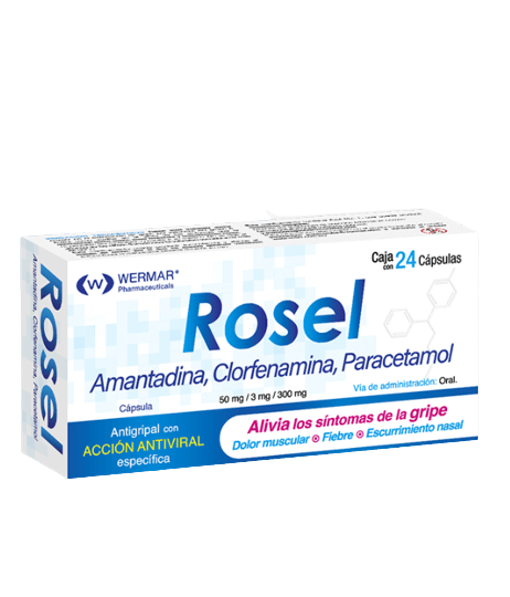 Rosel Acción Antiviral 24 capsulas