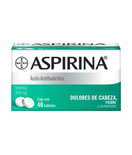 Aspirina 40 tabletas