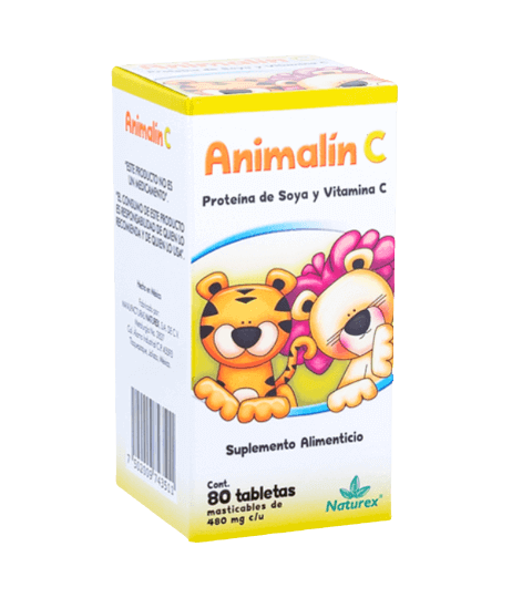 Animalin C 80 Tabletas Masticables