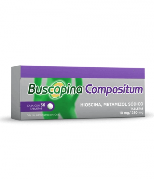 Buscapina 10 mg250 mg 36 tabletas