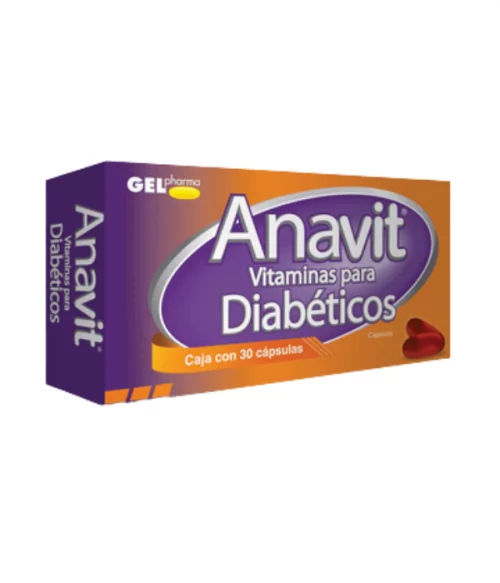 Anavit vitaminas para diabéticos