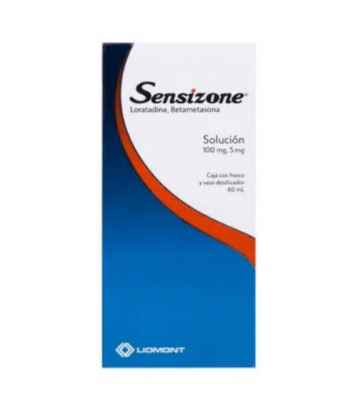 Sensizone Solución 100 ml Loratadina Betametasona
